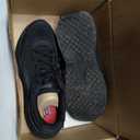 Skechers Women's Slip Resistant Max Cushioning Engineered Mesh Lace Up Food Service Shoe, BLK, 9.5