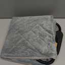 Pet Heating Pad for Cats Dogs Electric Heated Bed Waterproof Warming Mat Indoor Outdoor Chew Resistant Cord Adjustable 5 Timer and 6 Level Temperature for Pets Puppy Animals-17.7x17.7in (Small)