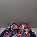 JINXUEER Women’s Plus Size Swimwear Floral Tankini Set Ruched Modest Two Piece Skirt Swimsuit (Colorleaf, 20)