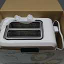 Cuisinart CPT-122 2-Slice Compact Plastic Toaster, Slots for Bagels & Bread, 7 Shade Settings, Cancel/Defrost/Reheat Functions, Removable Crumb Tray, Small Kitchen Appliance for Home & Office, White