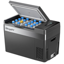 BougeRV 12 Volt Refrigerator 12V Car Fridge 30 Quart Portable Freezer Compressor Cooler Compressor Freezer, 12/24V DC 110~240V AC, -8℉~50℉ for Truck RV SUV (Black)