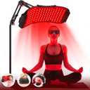 LuxRenew Max Multifunction Red Light Therapy for Body and Face, 850nm Near-Infrared Light Therapy LED Mask Facial Body Beauty Equipment for Skin Care at Home