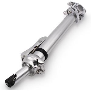 SENQI Aluminum Alloy 25.4mm25.4mm Folding Stem with Teeth Adjustable Folding Riser Stem Set Bicycle Accessories BSZ003 (silver)