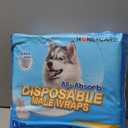 HONEY CARE All-Absorb A24 Male Dog Wrap, 50 Count, Large