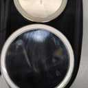 simplehuman Sensor Mirror, 5" Round Rechargeable Mini Travel Makeup Mirror, 10x Magnification, Brushed Stainless Steel