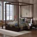 Eddie Bauer - Full/Queen Quilt Set, Premium Cotton Reversible Bedding with Matching Shams, Patchwork Luxurious Bedding Set (Classic Patchwork Green, Full/Queen)