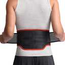 MAXAR Bio-Magnetic Back Brace for Lower Back Pain Women and Men - Lumbar Support Brace W/ 34 Powerful Magnets & Far Infrared Technology - Lower Back Support for Sciatica, Herniated Disc, Scoliosis