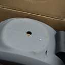 GLAHODEN Retractable Garden Hose Reel 5/8 in x 100 ft Upgraded UV Resistant Heavy Duty Automatic Hose Reel Wall Mount 3/4 in Brass Fitting 9 Pattern Nozzle Any Length Lock Slow Retraction 180 Swivel (Light Gray)