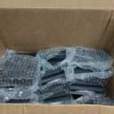 Dynaming 12 Pack Solar Post Lights, Outdoor Solar Powered Decorative Post Cap Light, Black Shell & Warm White LED Lighting for Fence Deck Patio, Only Fit 3.5"x3.5" Wooden Posts