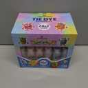 12 Colors Tie Dye Kit, Tie Dye Set for Kids, Pre-Filled Tye Dye Bottles, Non Toxic Permanent Fabric Dye Art Set, Easy DIY Fabric Art - Create Fun