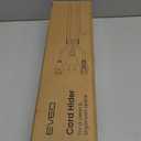 EVEO Cord Hider - 306 Cord Cover Wall Cable Hider, Cable Concealer, Wire Hiders for TV on Wall. Cable Management, Cord Hider Wall Cable Raceway Wire Covers for Cords -18X (L17 W0.95 H0.5) - Grey (Medium)