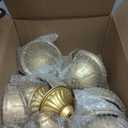 8Pcs Gold Vases for Centerpieces, 4.72in Centerpieces for Table Mini Sized Flower Arrangement Metal Urn Planter for Birthday Wedding Home Decoration Christmas (Gold)