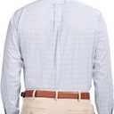 Izod Men's Dress Shirt Regular Fit Long Sleeve Wrinkle Free Stretch Button Down Collar, 16"-16.5" Neck 32"-33" Sleeve