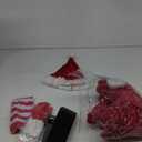 PartyToko Santa Suit Christmas Santa Claus Costume for Men Women Adult Costume Santa 9pc. Outfit XXL SIZE