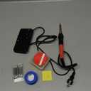 Soldering Iron Kit, 60W Soldering Iron with 5pc Interchangeable Tips, 10-in-1 Adjustable Temperature Solder Welding Tools, Fast Heating, Electronic Repair, 110V