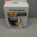 Hamilton Beach HealthSmart Juicer Machine, Compact Centrifugal Extractor, 2.4 Feed Chute for Fruits and Vegetables, Easy to Clean, BPA Free, 400W, Black (R67500)