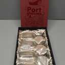 GLASSIQUE CADEAU Port and Dessert Wine, Sherry, Cordial, Aperitif Tasting Glasses | Set of 4 Small Crystal 7 oz Sippers | Mini Short Stem Nosing Taster Copitas