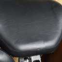 Grace&Grace Drafting Chair Adjustable Tall Shop Stool, Rolling Stool with Back Support for Studio, Classroom, Lab, Counter, Medical (Black)
