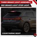 FA1Z-13A613-AB Third Brake Light,3rd Brake Light Assembly fit for Lincoln MKX 2016-2018, High Mount Stop Light FA1Z13A613AB Stop Light Lamp