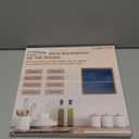 CRE8TIVE 16 Sheets Straight Linear Peel and Stick Tile for Bathroom Kitchen Backsplash Tiles Peel and Stick on Blue Tile Self Adhesive Rectangular Subway Tiles for Laundry Room Shower Walls 12"x12"