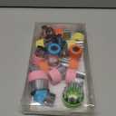 24 pcs Vegetable Cutter Shapes Sets Cookie Cutters Fruit Stamps Mold with 20 pcs Food Picks and Forks for Kids