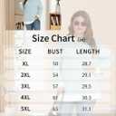 VISLILY Womens-Plus-Size-Tops Trendy Color Block Long Sleeve T Shirts Casual Loose Tunics Cute Knit Crewneck Blouses XL-5XL