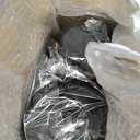 bUCLA 50Pack Black Plastic Bowls - 10oz Disposable Black Plastic Salsa/Serving Bowls - Ideal for Party & New Year