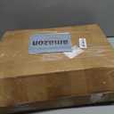 Folding Walker with 2 Skis and 5" Wheels, Lightweight Walkers for Seniors and Adults, Supports Up to 350 Pounds, Adjustable Height, Compact Standard Walker, Black