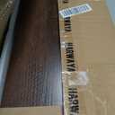 Harwaya 36 Inch Floating Shelves for Wall Set of 2, Large Long Wall Shelves for Living Room Decor, Walnut Brown Wooden Hanging Shelves for Bedroom Kitchen Bathroom Office Books Pictures (Dark Wood)