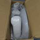 Baby Bath Stand, Baby Bath Assistant, Toddler Bath Support with Adjustable Height & Armrest, Portable Bath Rack with Anti-Slip Base, Safe Bath Helper for Infants 8-36 Months