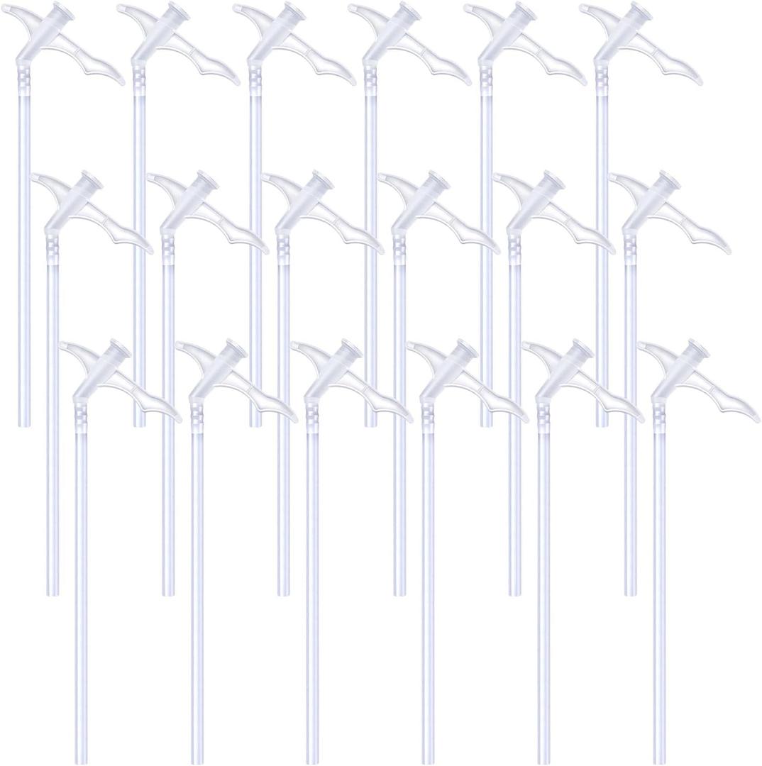 20 Pcs Spray Foam Nozzle, Fine Expansion Foams Nozzles, Spray Foam Replacement Tube for DIY Spraying (White)