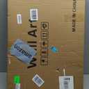 Framed Modern Luxury Gold Wall Art for Living Room, Set of 3 Piece Contemporary Paintings Artwork for Walls, Golden Prints Pictures with Gold Frame, Wall Decor for Home Office - Total 30" x 60"