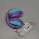 MIDOLA Kids Headphones Wireless Bluetooth 5.4 68H Play Time Volume Limit 85/94dB Over-Ear Foldable Headset,Type-C Fast Charging,with Wired Aux Mic for Toddler Boy Girl Pad Tablet Purple