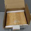 VeyFey Silverware Tray for Drawer, Stackable Kitchen Bamboo Drawer Organizer 9" x 3" x 2" Set of 2