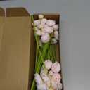 Floroom Ranunculus Artificial Flowers 18 Pcs Blush Faux Silk Mini Ranunculus Bulk Fake Wedding Filler Flowers for DIY Pink Bouquets, Centerpieces, Bridal Shower Decorations & Arrangements