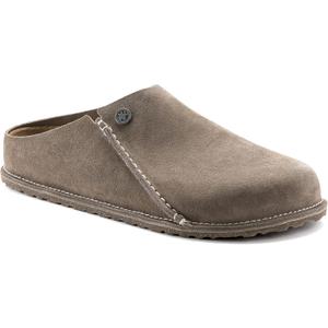 Birkenstock Women's Zermatt Premium Clog, Gray Taupe Suede, Size 37 N EU (6-6.5 N US Women)
