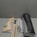 Zakkart Cat Perch for Window Sill with Bolster - Orthopedic Hammock Design with Premium Hardwood & Robust Metal Frame - Cat Window Seat for Large Cats and Kittens - Natural Color Wood Gray Bed, 24''W