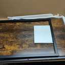 SHW Mission 40-Inch Home Office Computer Desk, Rustic Brown