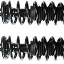 2x Rear Complete Strut Assemblies with Coil Springs For Mitsubishi Lancer 2008 2009 2010 2011 2012 2013 2014 2015 2016 2017