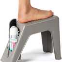 Demi's Home Shower Foot Rest - Pedicure Foot Rest - Grey - (Supplies Not Included)