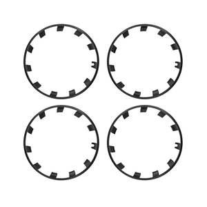 for Tesla Model Y 21 Inch Wheel Rim Protector Hubcaps Uberturbine Wheels Rim Cover Tire Trim Rings Matte Black 4Pcs Model Y Accessories Black