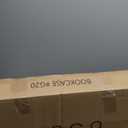 8-Cube Storage Shelf Bookcase - Wooden 4-Tier Floor Standing Open Bookshelf, Modern TV Stand up to 55 Inches for Home and Office, Black