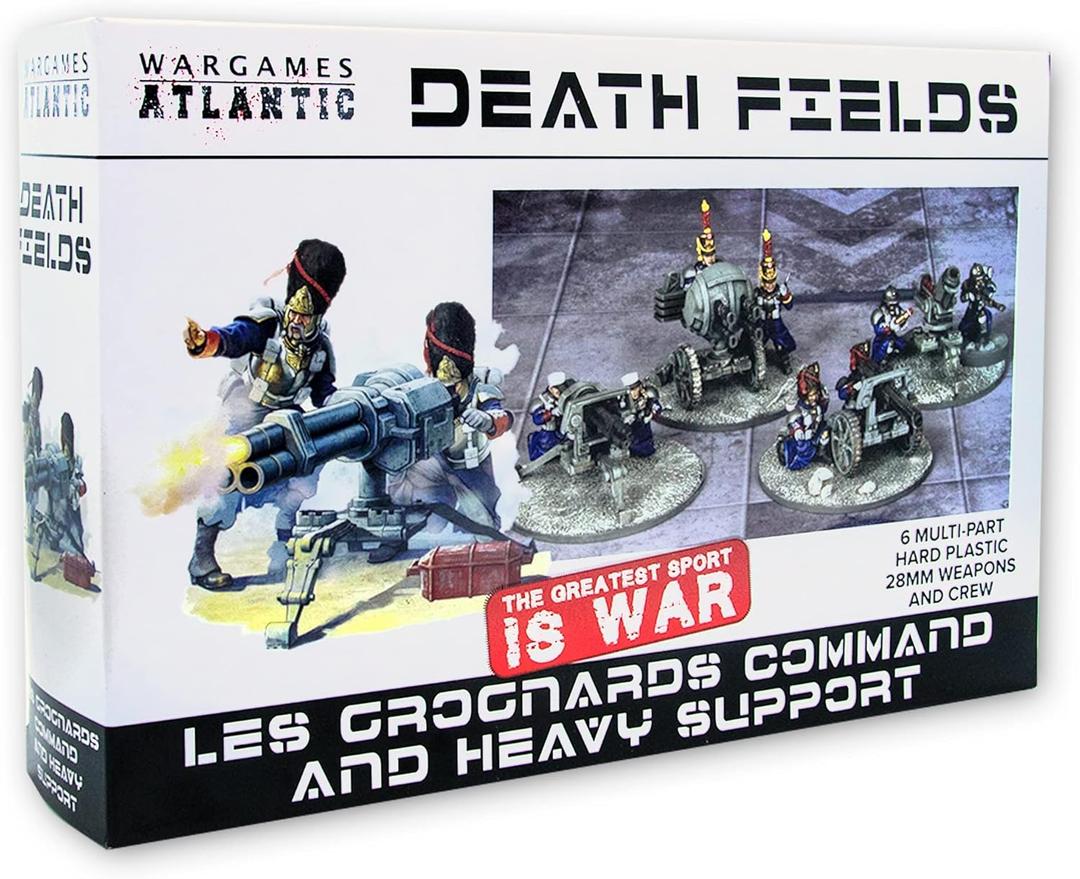Wargames Atlantic Death Fields: Les Grognards Command and Heavy Support