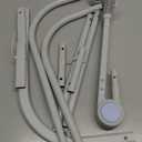 Baby Bed Rail Guard for Toddlers - 35.1" Toddler Bed Side Rails for Crib, Twin, Full, Queen Bunk Size Bed Swing Down Bedrail Extral Tall Child Safety Side Railing Guards for Kids (36 Inch, Grey)