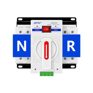 Dual Power Automatic Transfer SwitchATS 2P 63A 110V 50/60Hz,Changeover Switch for Generator (CB-2P 63A 110V)