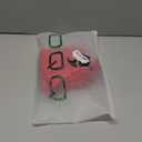 OQQ Women's Bodysuit Tops Contrast-Trim V Neck Long Sleeve Seamless Bodysuits, XL