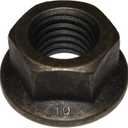 014973124861 Flange Nuts, 14mm-2.00, Piece-6,Black