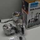 14-in-1 Electric Milk Frother and Steamer with Dual Detachable Cups (21oz & 13.5oz), IH Fast Heating Milk Warmer for Lattes/Cappuccinos/Hot Chocolate, Smart Memory, Dishwasher Safe