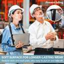 Laptop Harness for Walking Portable Wearable Laptop Stand for up to 14" Tablets E-Readers Notebook Notepad Standing Desk with Adjustable Straps(Black)