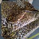 Bnuitland Leopard Print Flannel Twin Size Blanket for Bed Sofa Couch Travel, 300 GSM Double Sided Super Soft Fuzzy Fluffy Cheetah Print Blanket for Adults and Kids, 60x80 inch